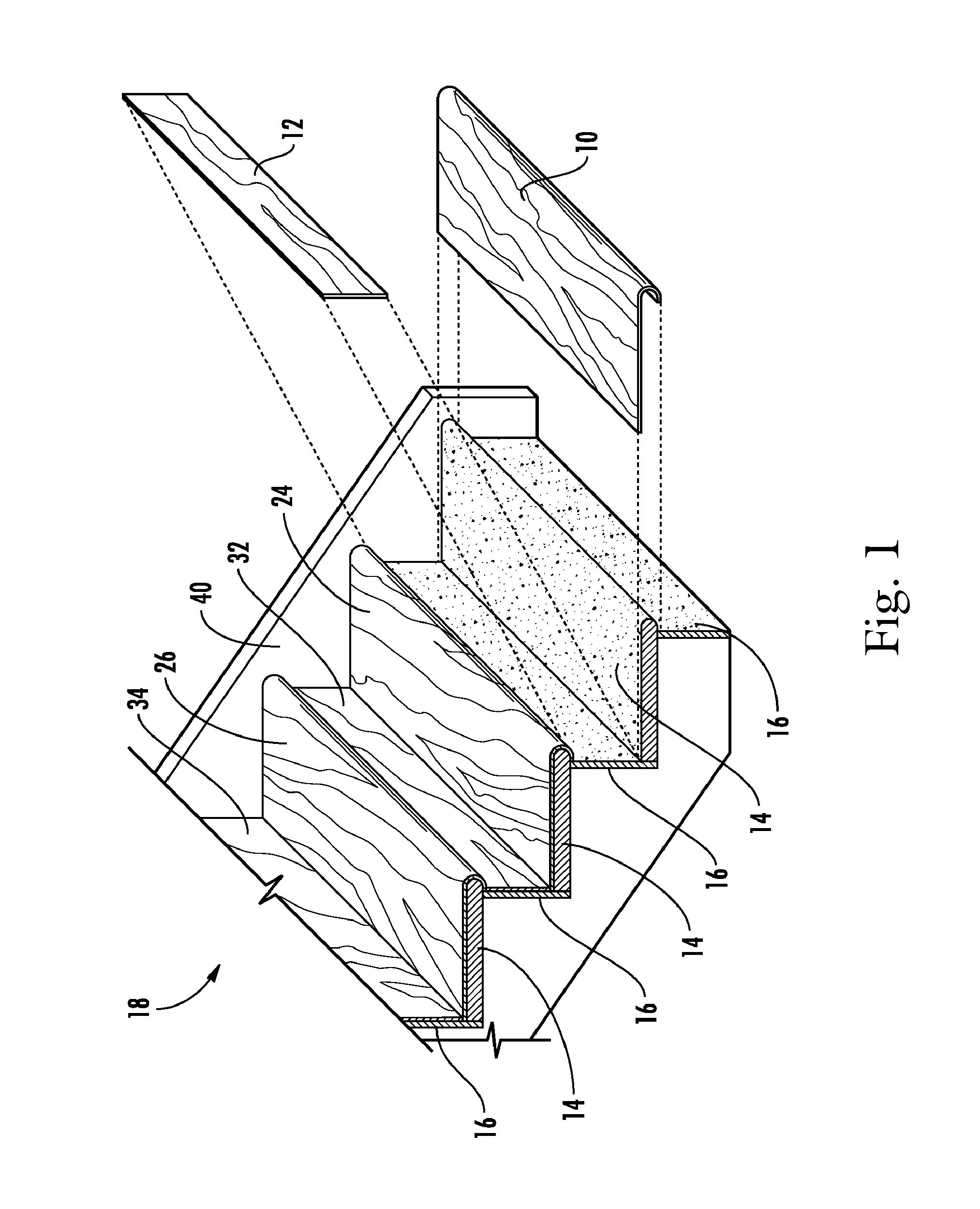 Stair tread overlay and manufacturing process