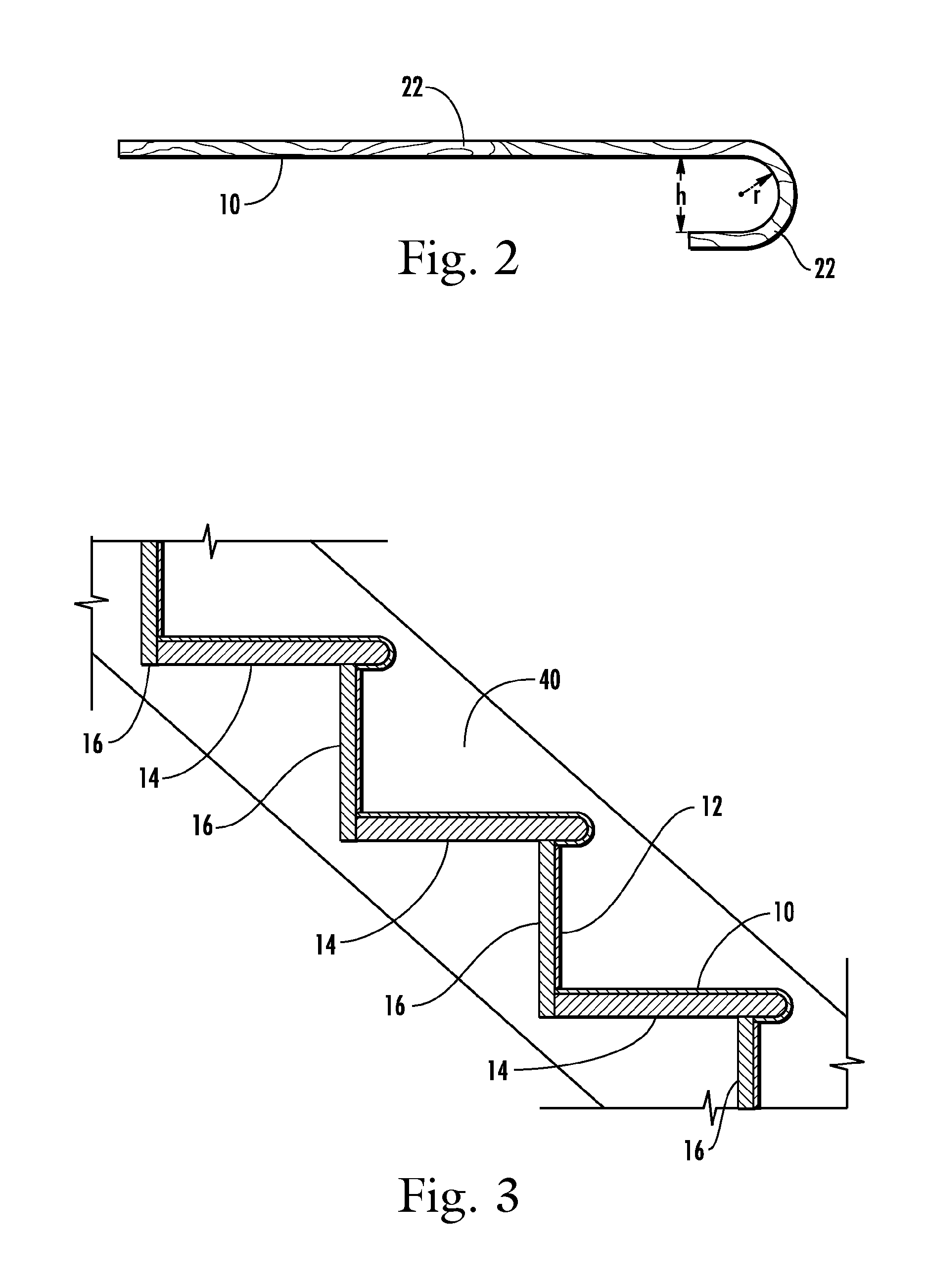 Stair tread overlay and manufacturing process