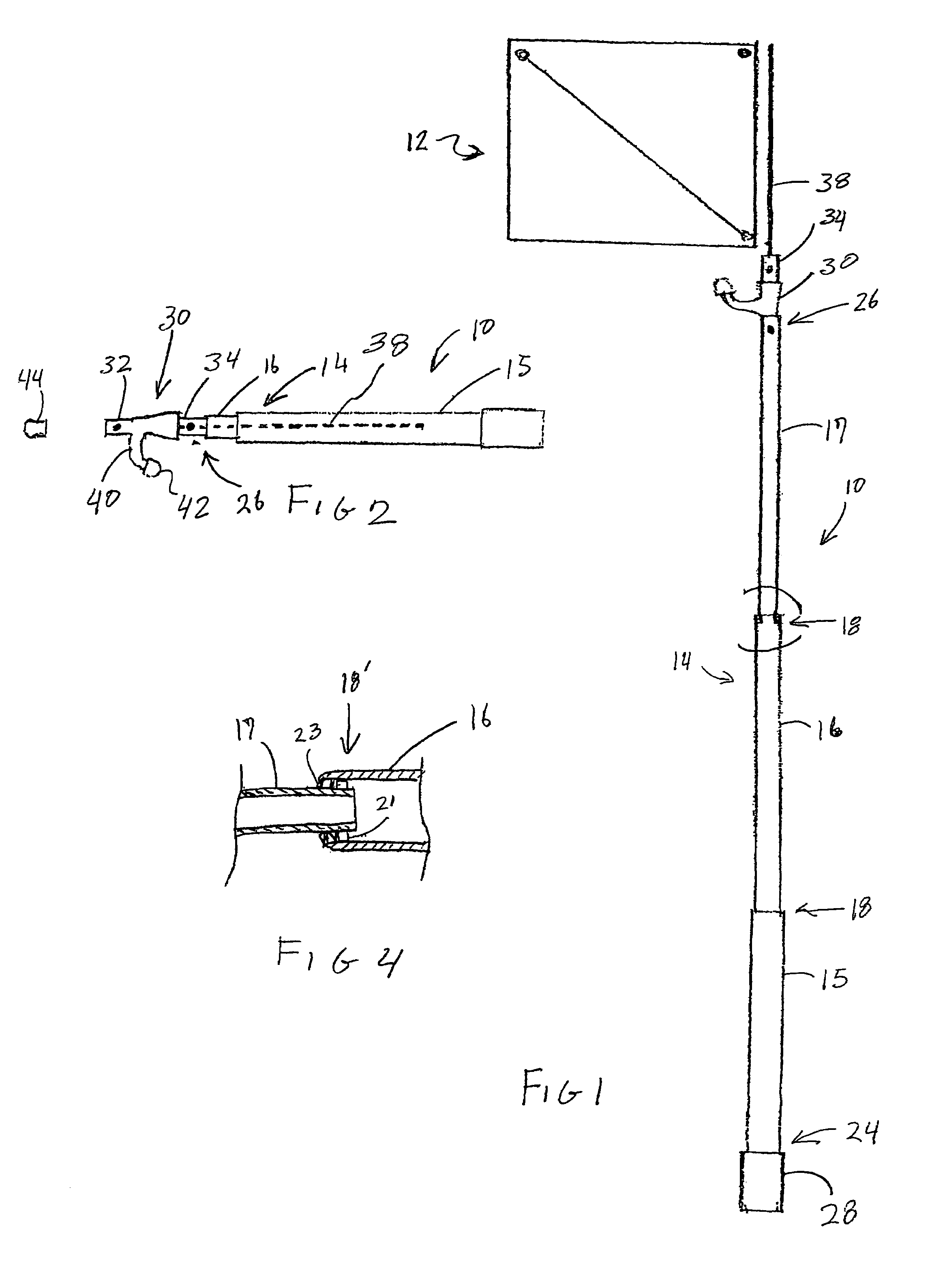 Signal support assembly