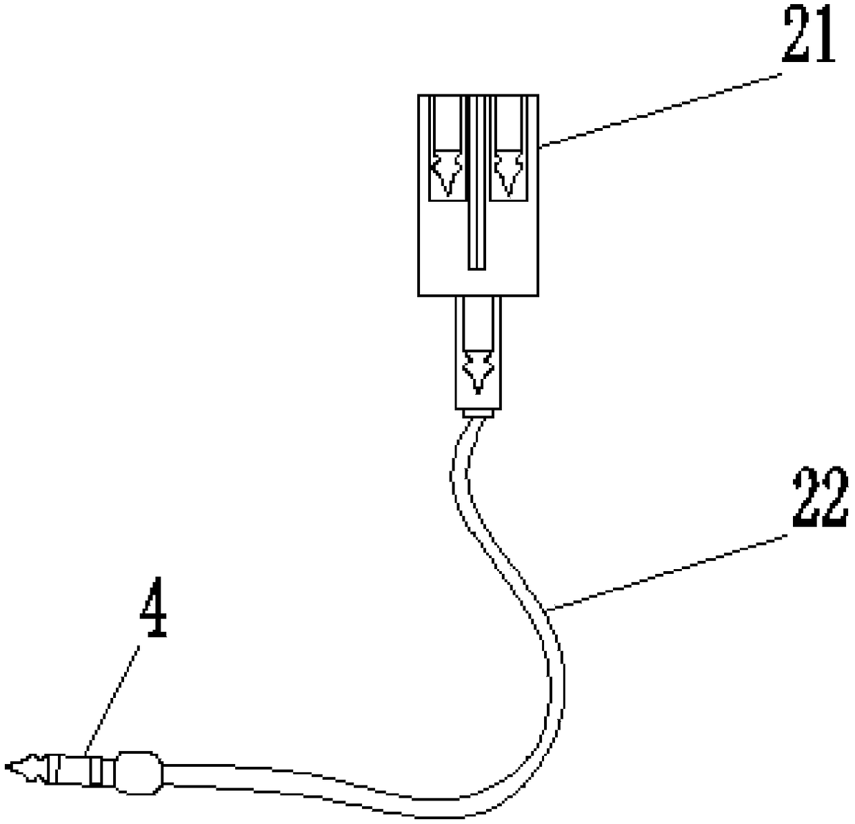 Assembled type earphone