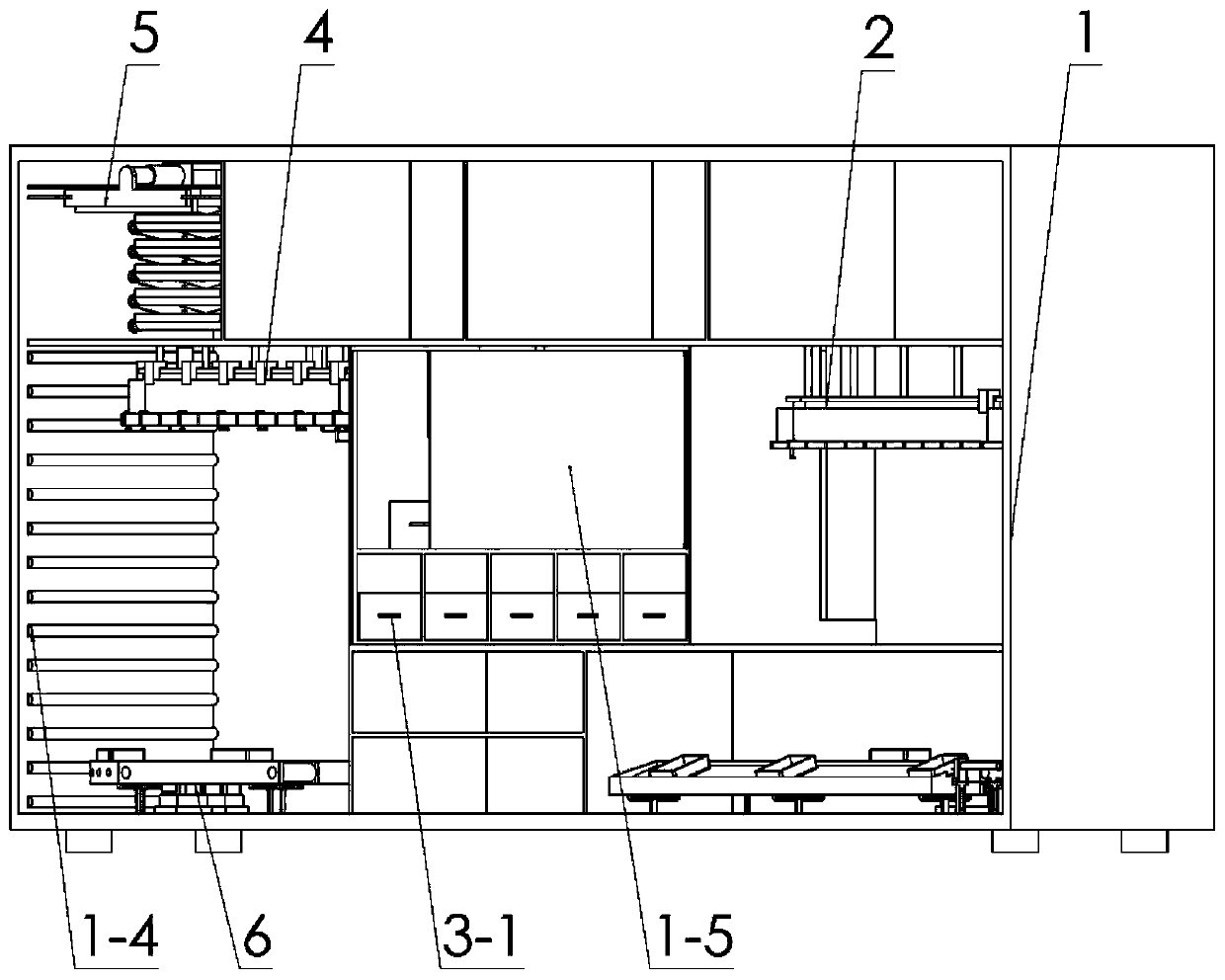 Intelligent clothes drying, transportation and storage integrated wardrobe