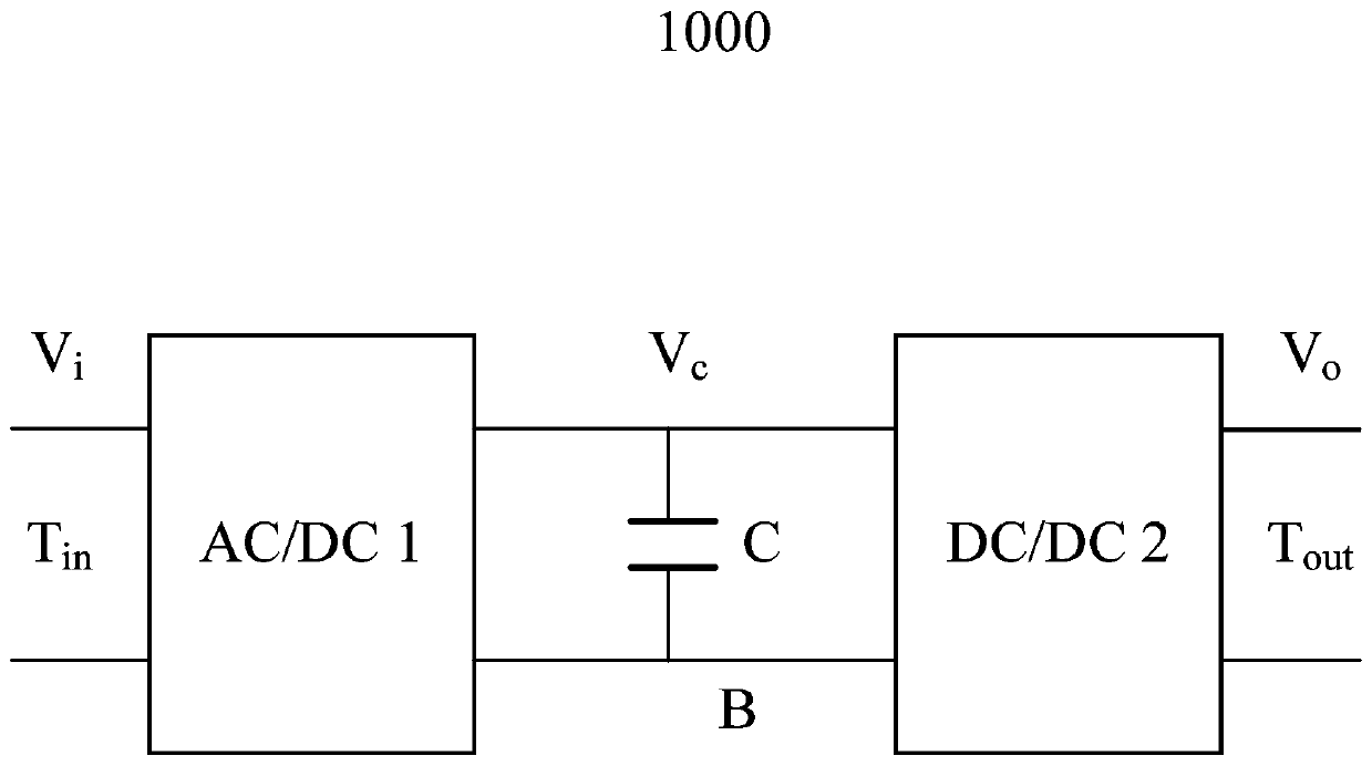 Method and device for monitoring DC bus capacitance