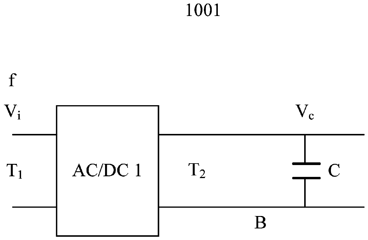 Method and device for monitoring DC bus capacitance