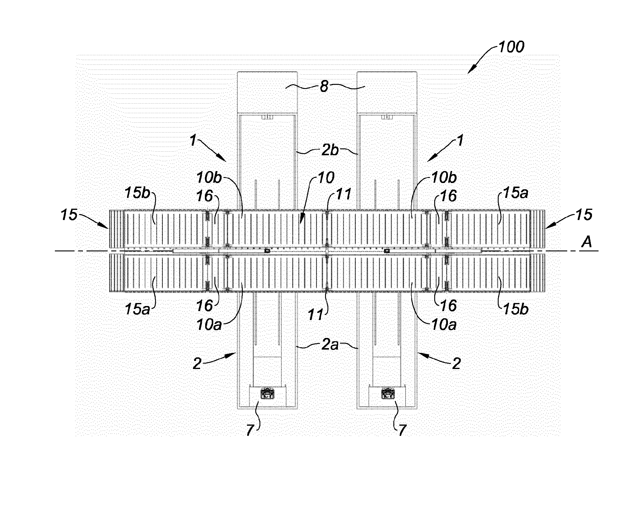 Module for making ambidromic crossover equipment (FAM)