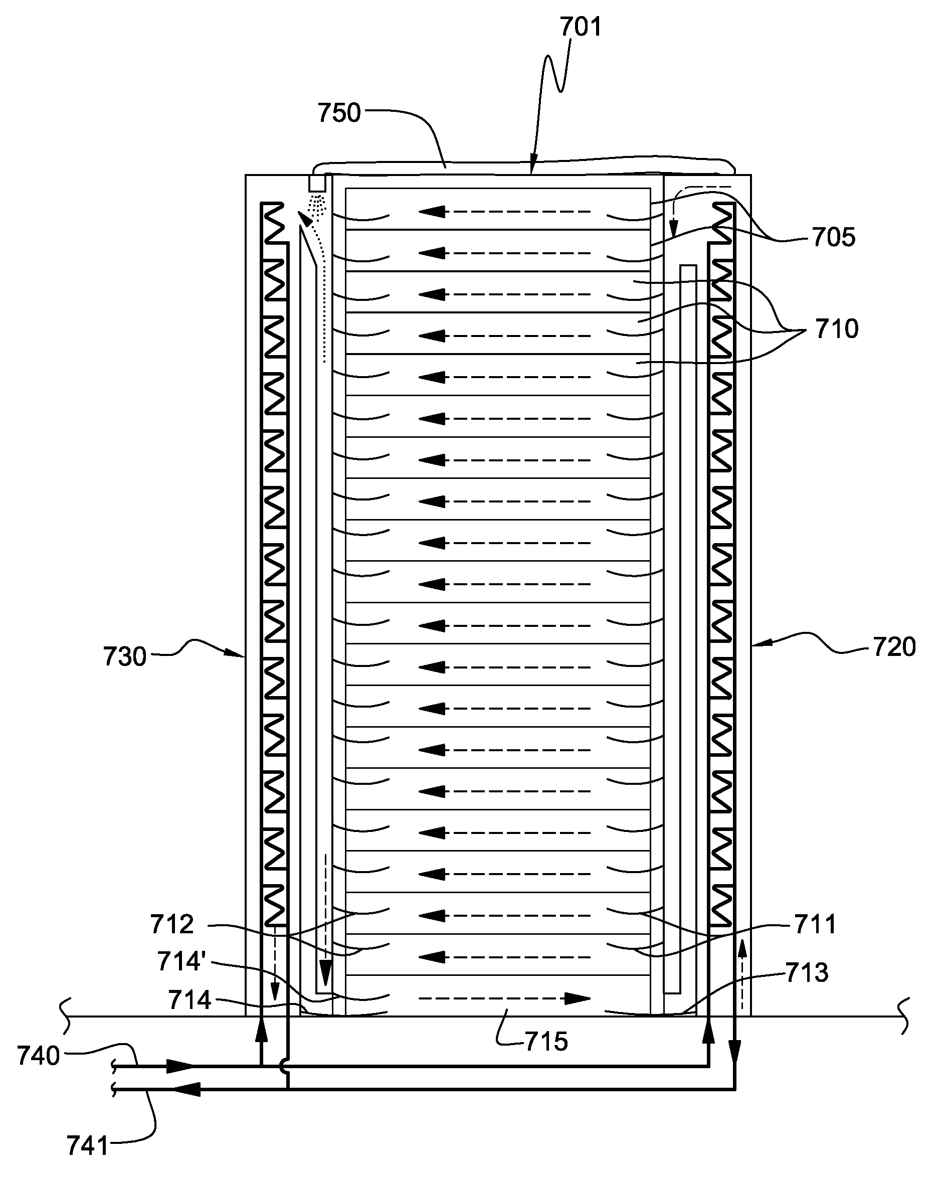 Sectioned manifolds facilitating pumped immersion-cooling of electronic components