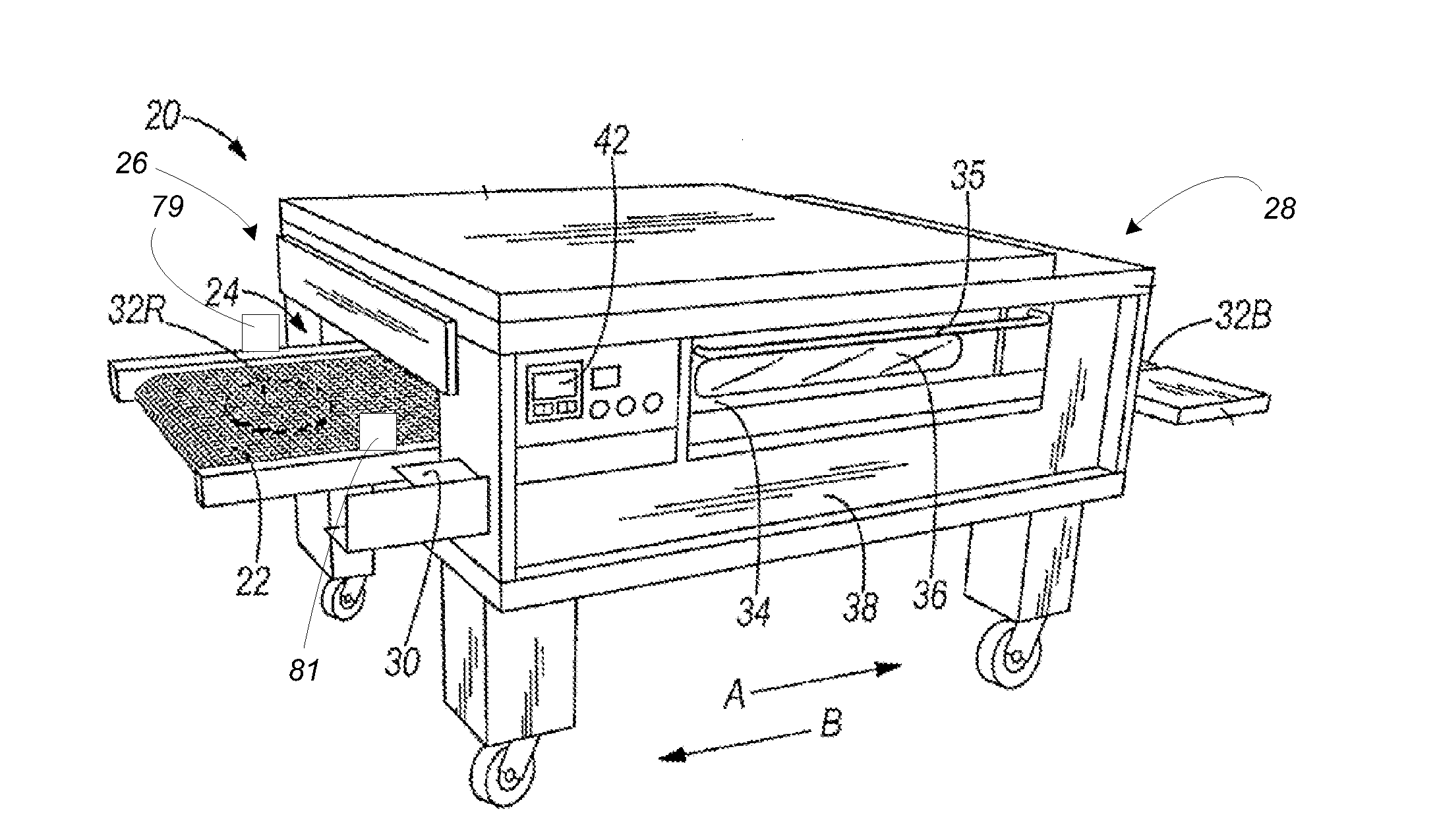 Conveyor oven apparatus and method