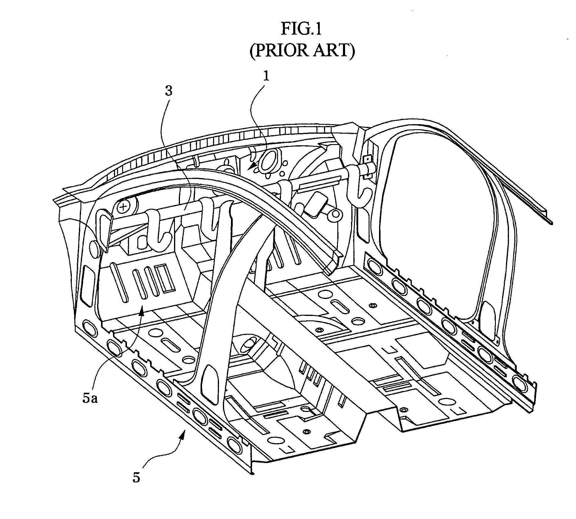 Steering-column fixing-panel assembly of cowl crossmember