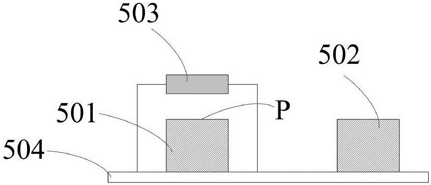 Sensor component and terminal