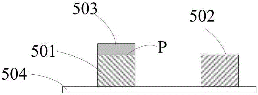 Sensor component and terminal