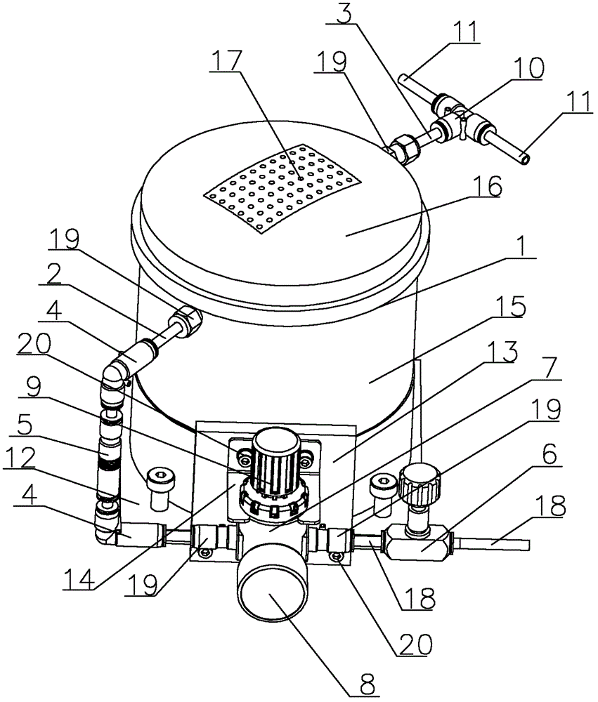 Automatic small-sized rigid gas permeable contact lens polishing liquid cleaning apparatus