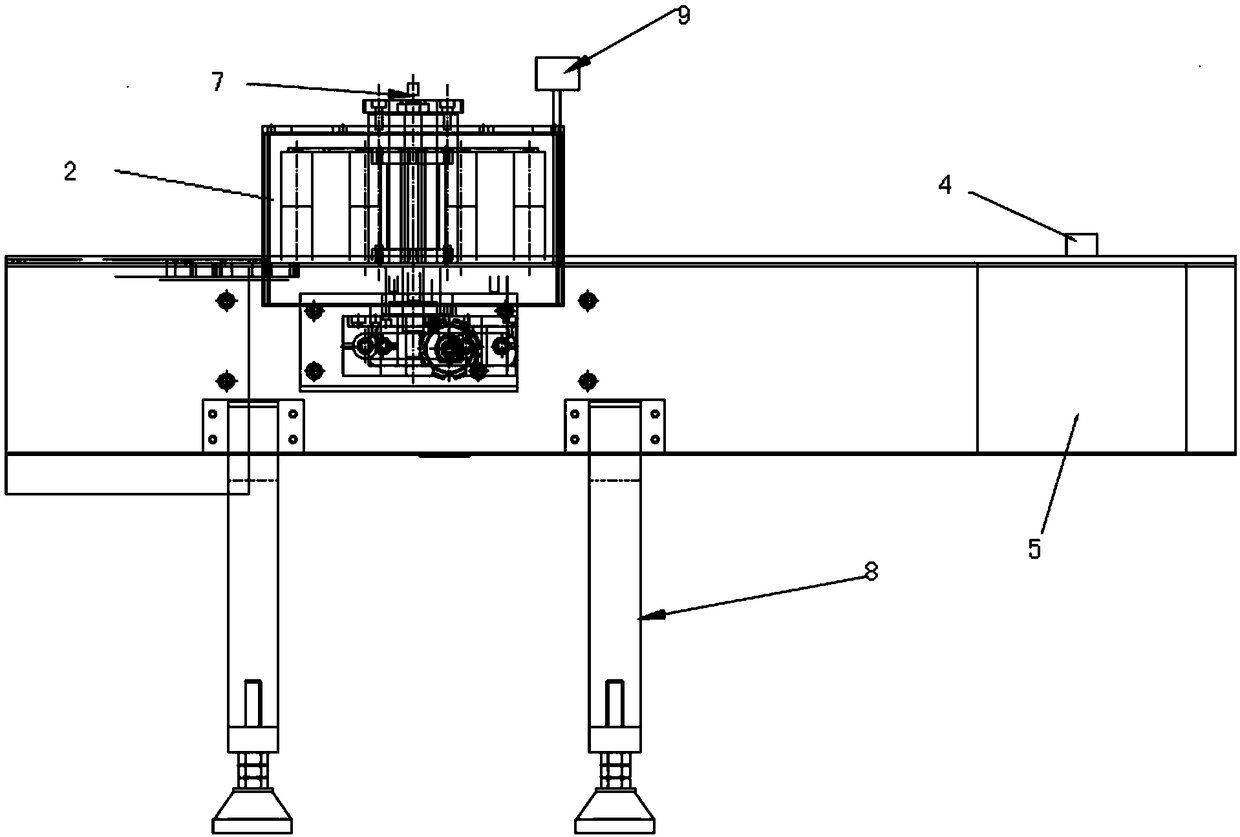 Canned bottle production line with automatic data collecting function and control method thereof