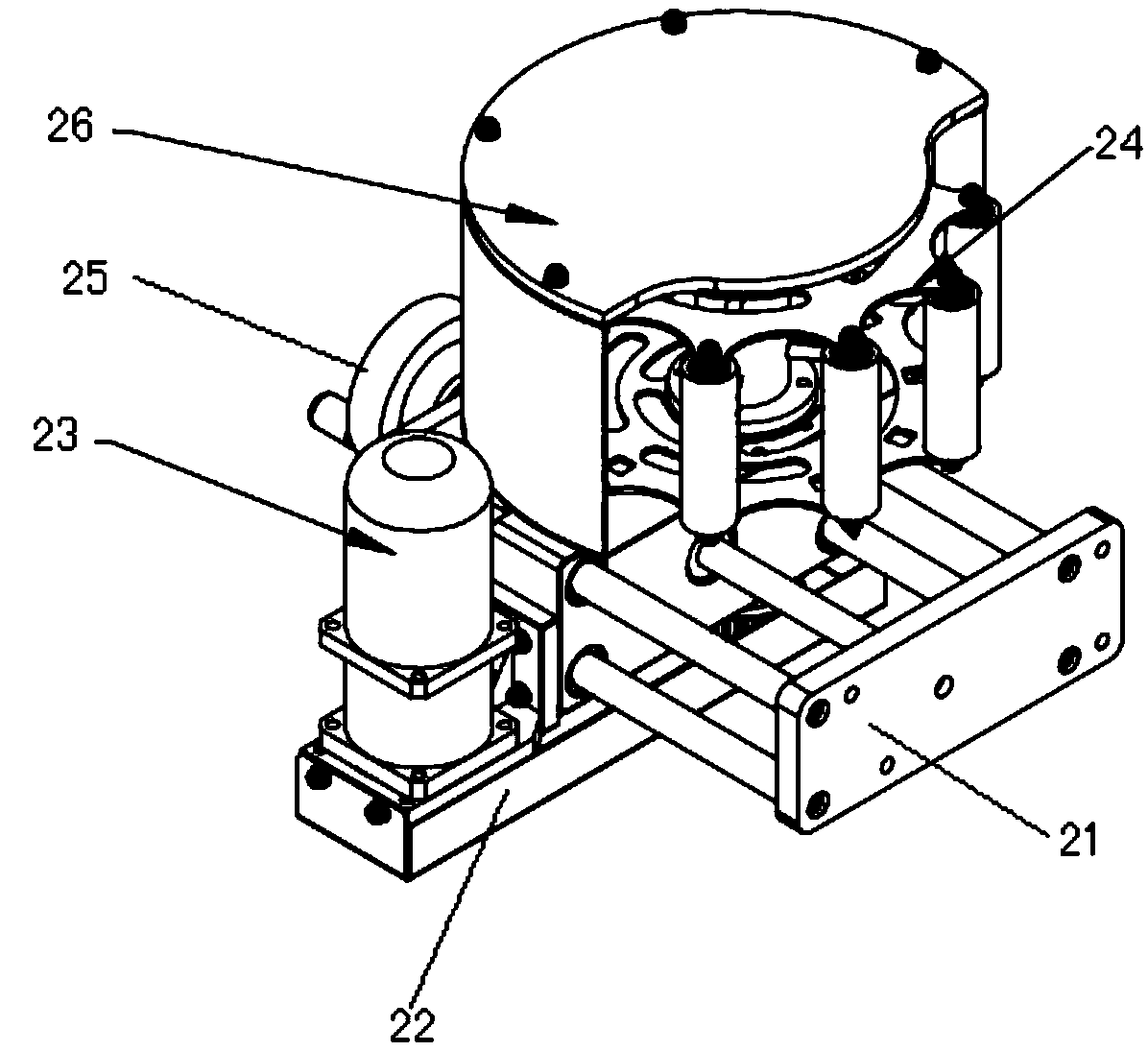 Canned bottle production line with automatic data collecting function and control method thereof