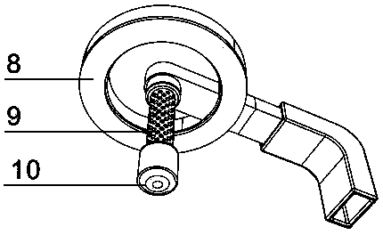 Freestyle restaurant self-service payment device based on image identification and application method of device