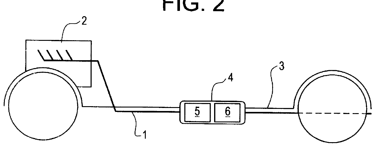 Process for operating an exhaust gas treatment unit containing a sulfur trap and a nitrogen oxides storage catalyst