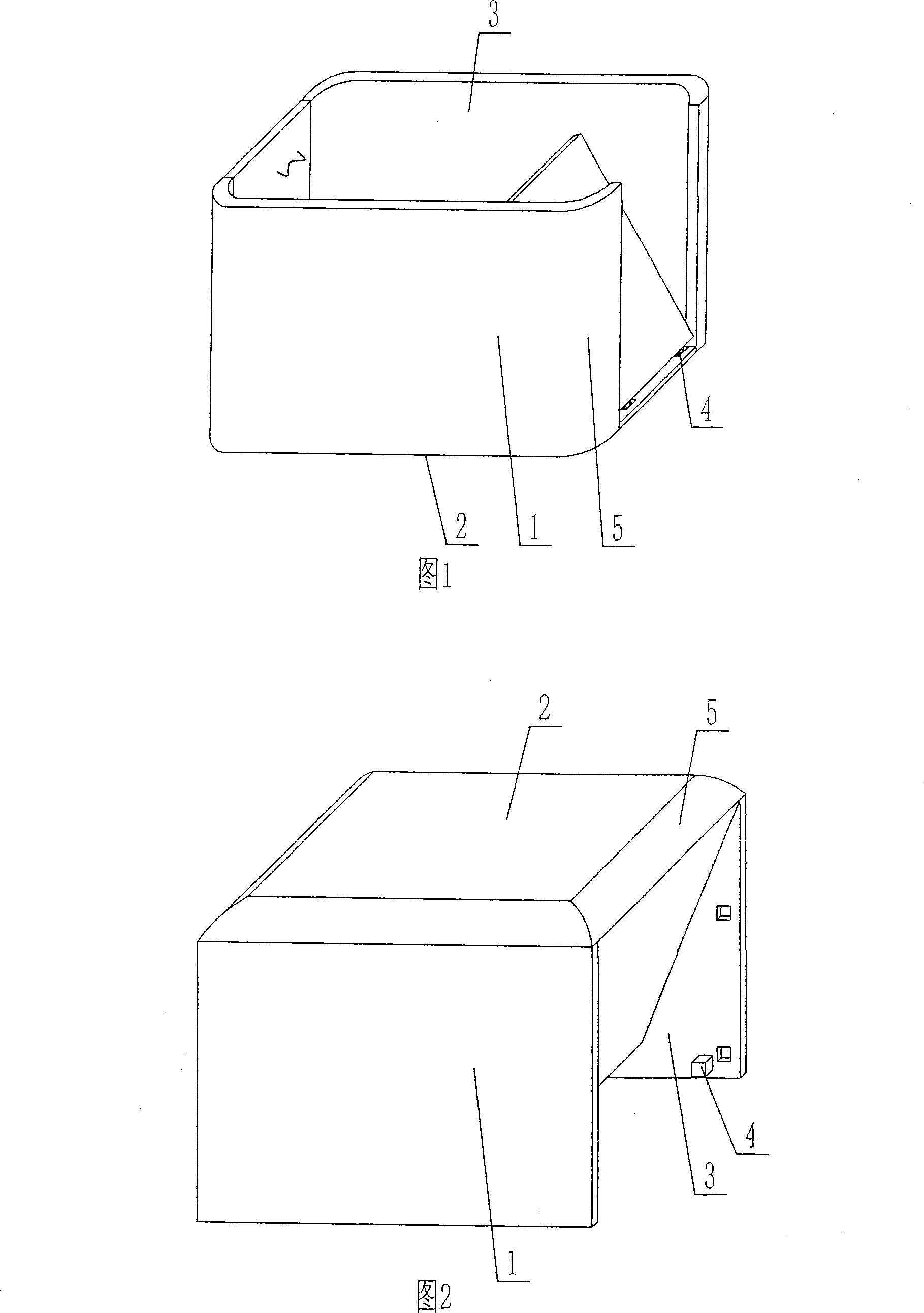 A formwork component shaping mould