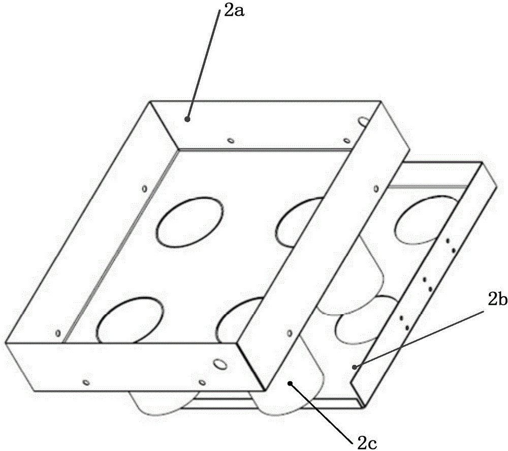 Flowerpot soil filling device for plug seedling automatic transplanting machine