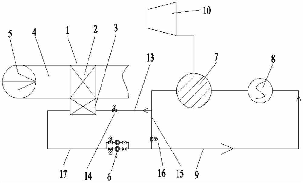 Efficient energy-saving anti-freezing air heater system and method