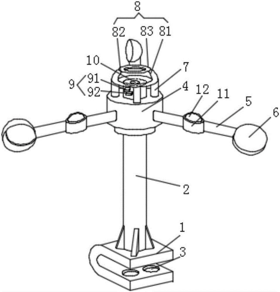 Bird driving device for high-voltage power transmission tower