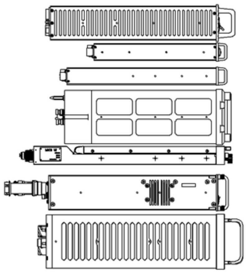 Wire-following frame of universal chassis