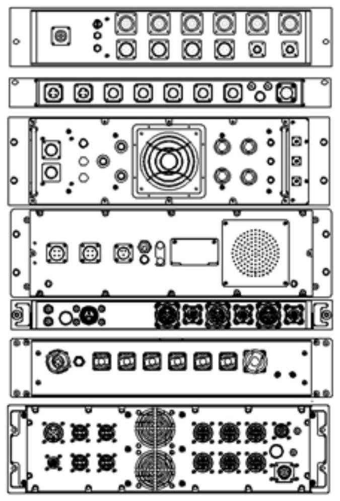 Wire-following frame of universal chassis