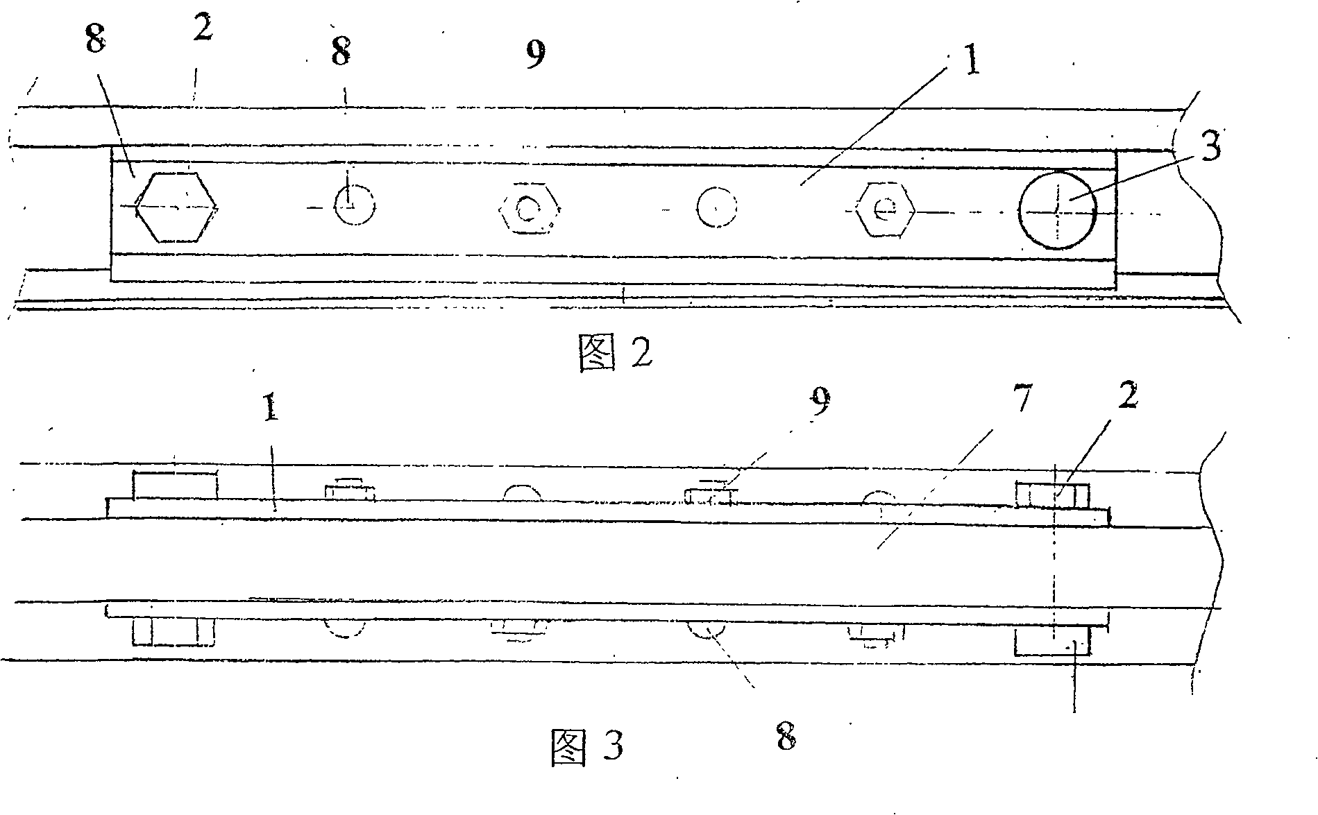 Anti-theft rail clip on railroad