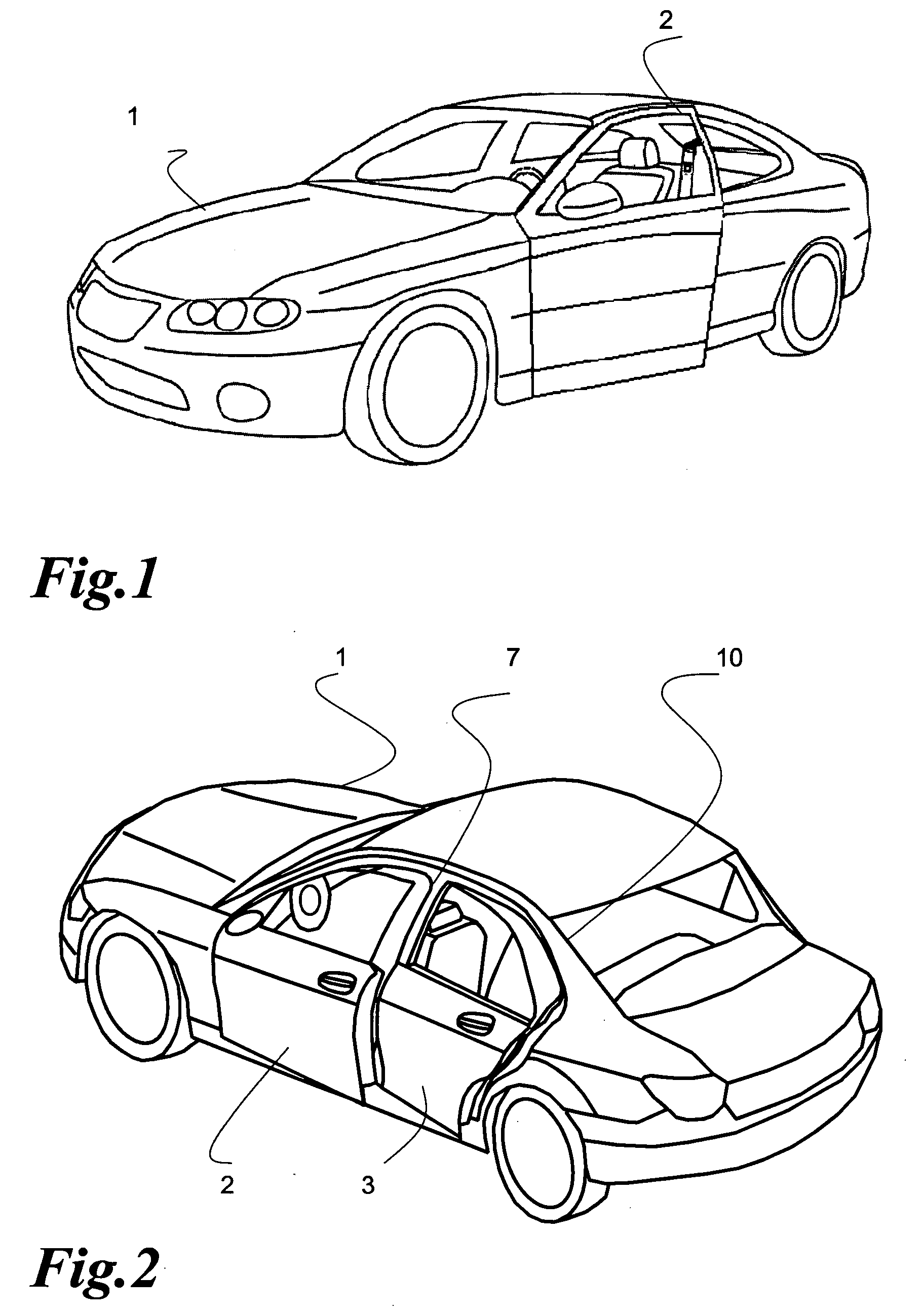 Device for side impact protection