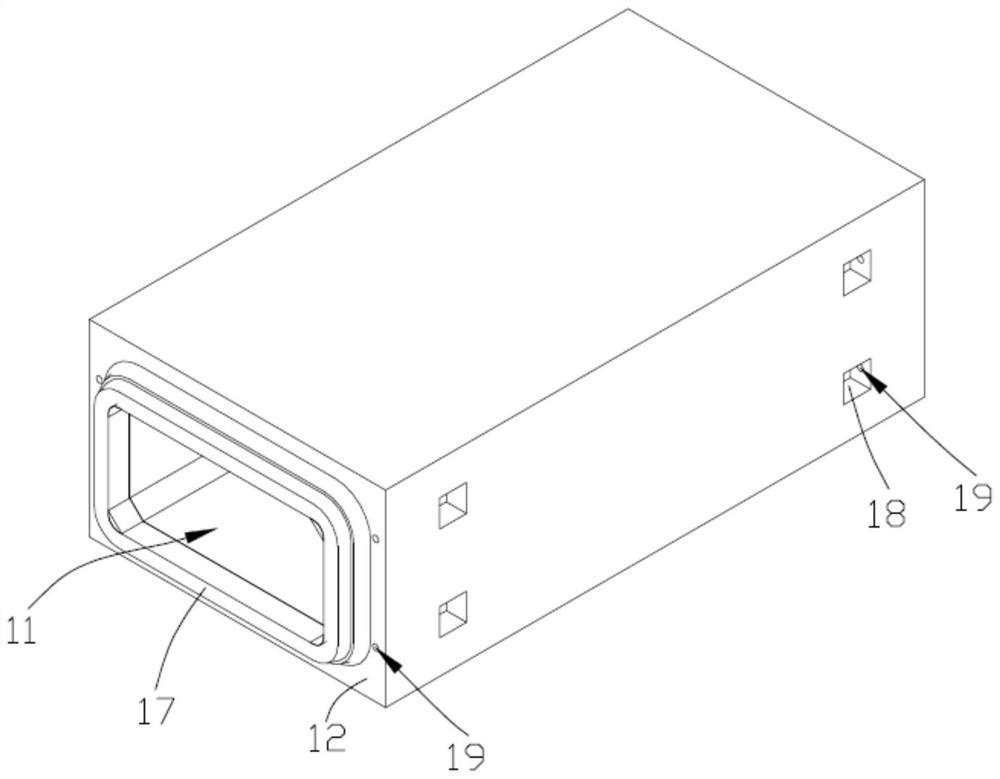 Prefabricated part, assembled socket type square pipe culvert and construction method of assembled socket type square pipe culvert