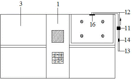 Self-cleaning express cabinet and method