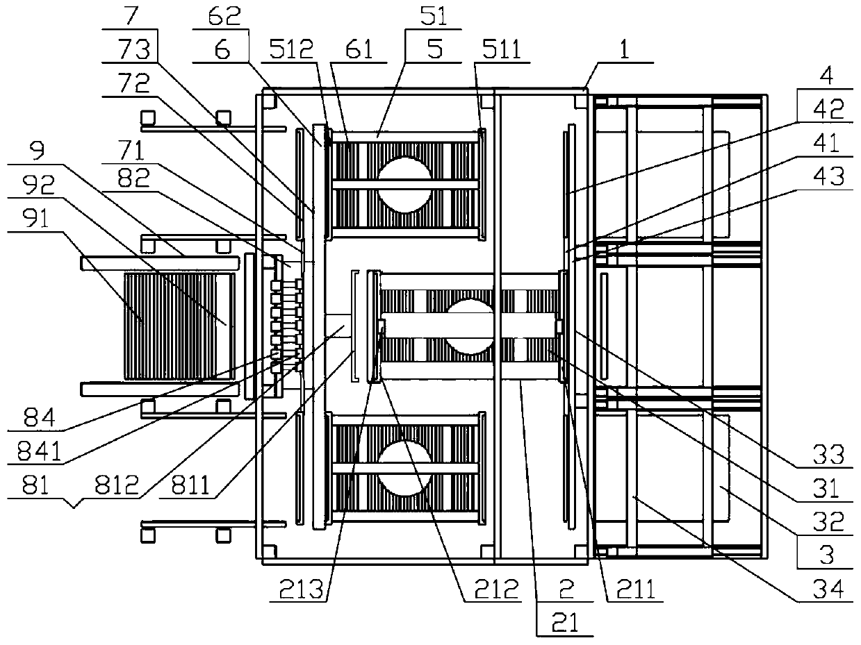 A fin assembly long U-shaped tube automatic intubation system and its application method