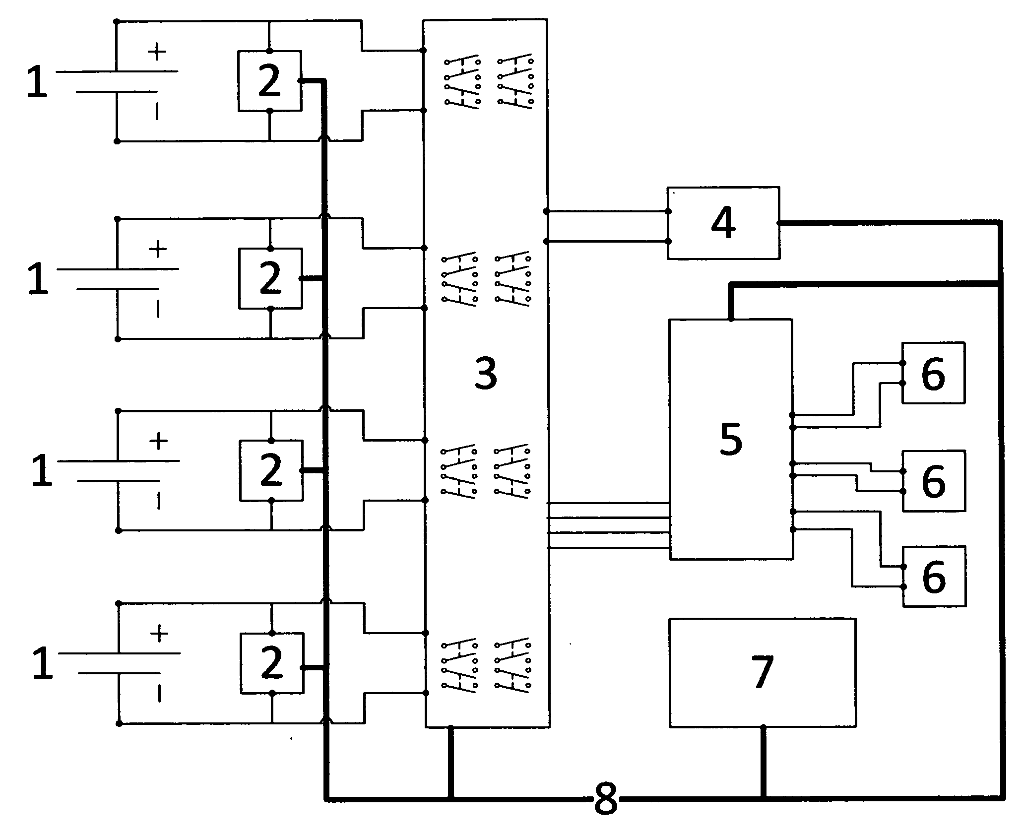 System and method for power management of energy storage devices