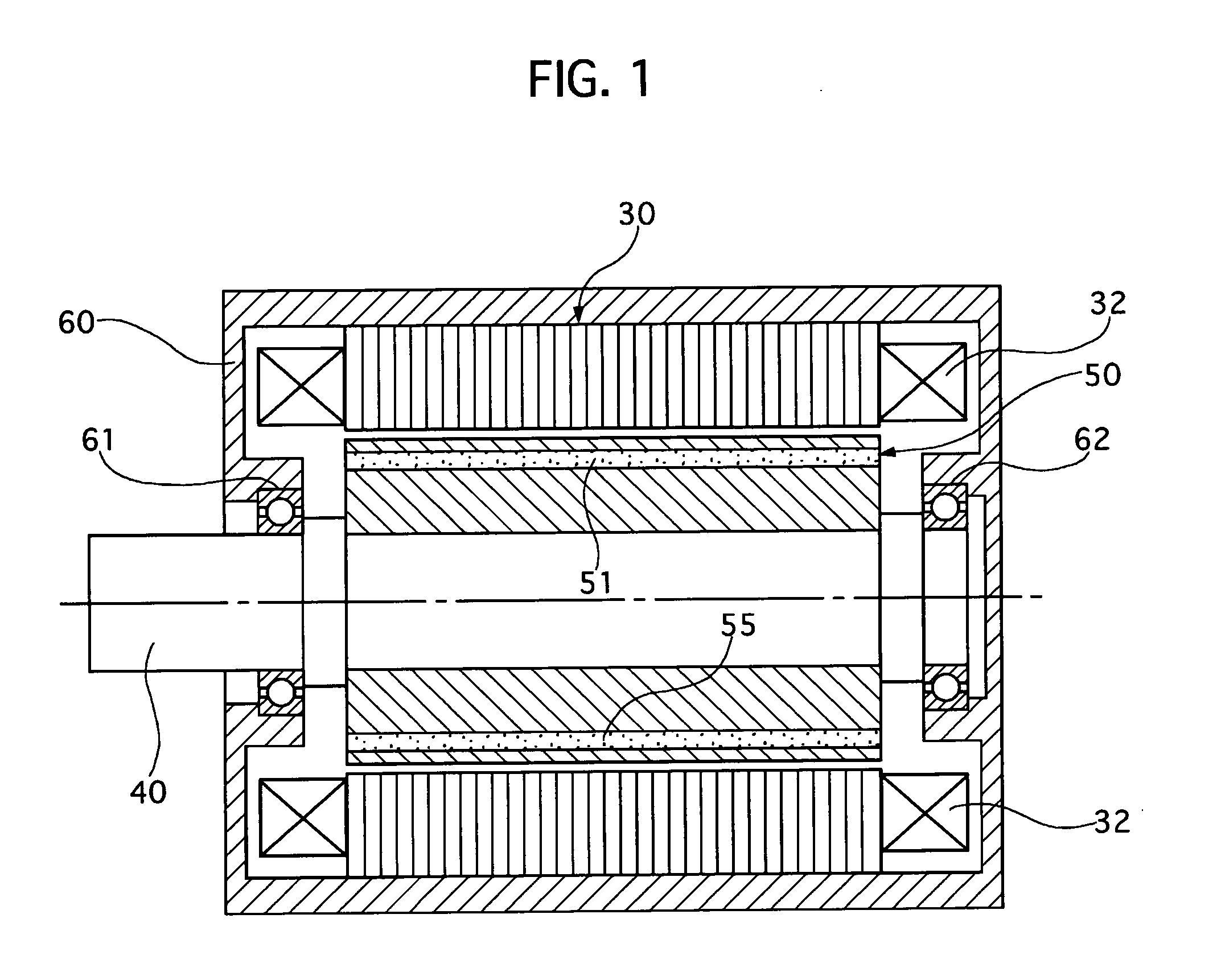 Synchronous electric machine