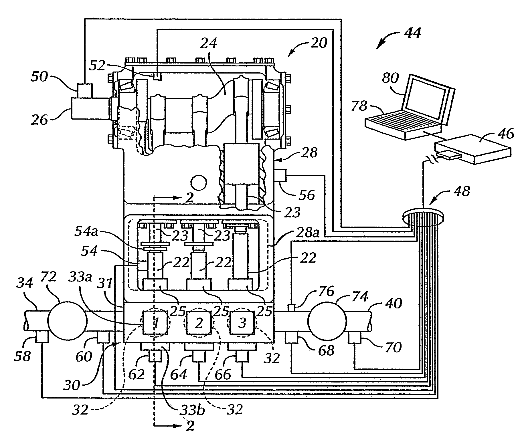 System and method for power pump performance monitoring and analysis