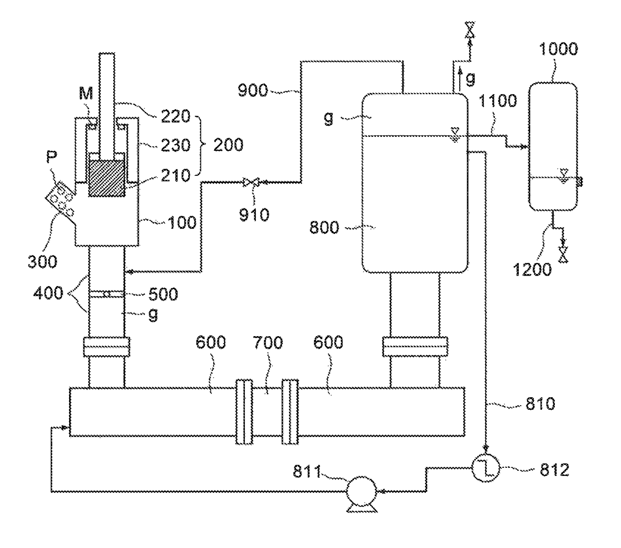 Apparatus for revaporizing gas hydrate pellets