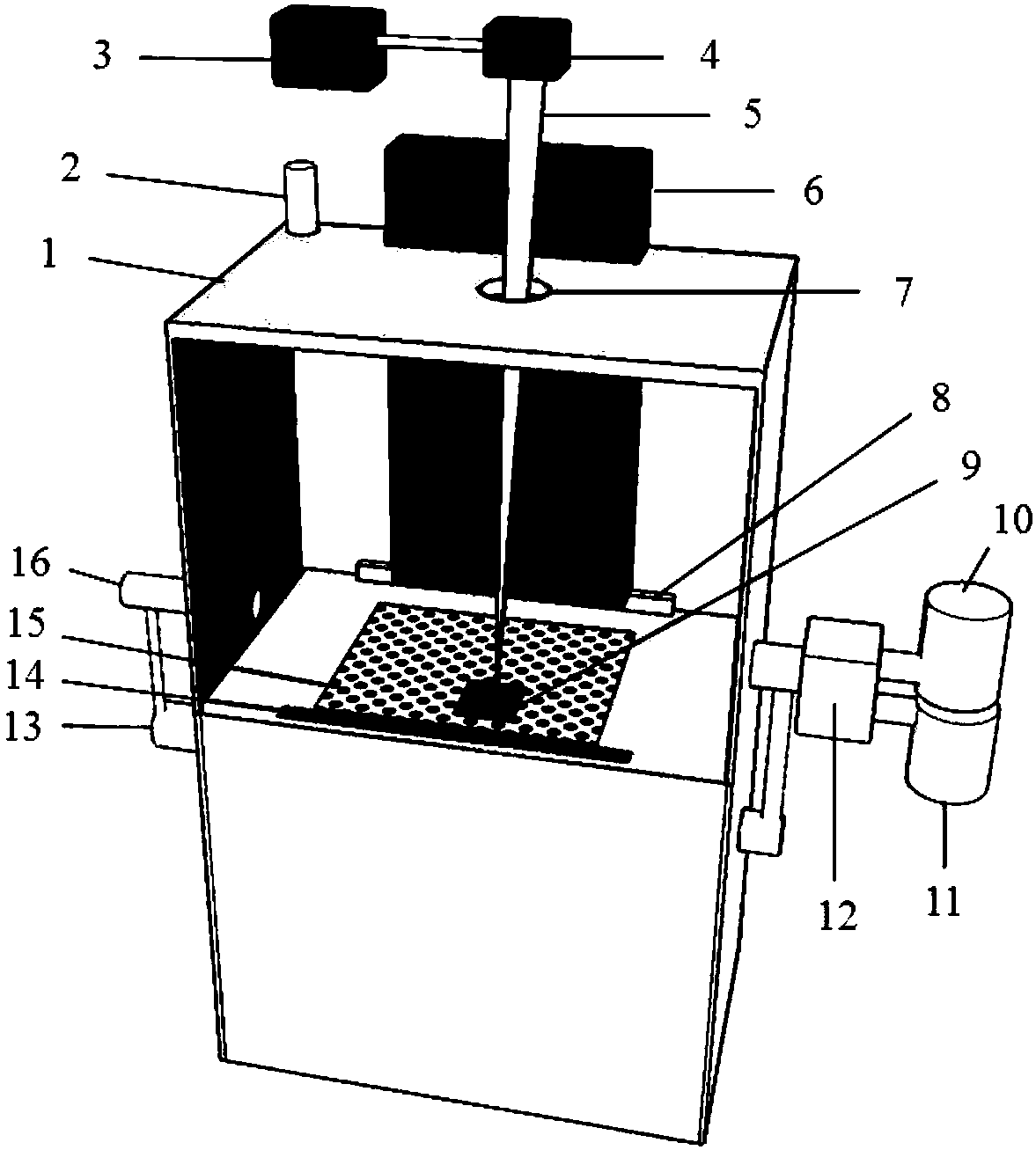 Laser preparation device and method for in-situ synthesis of TiC-reinforced titanium-based composite material