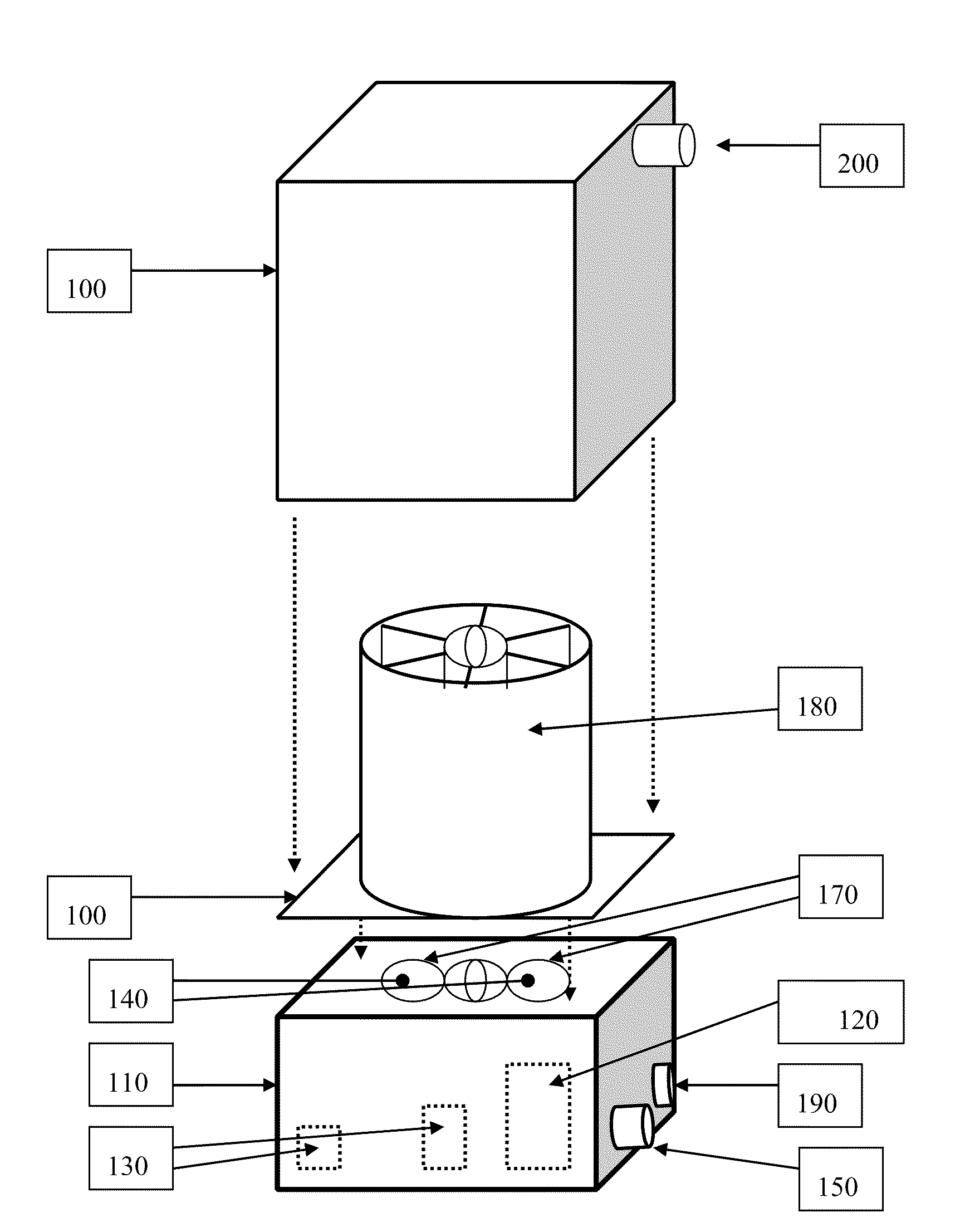 System and method for release and dispersion of flies or other biological control