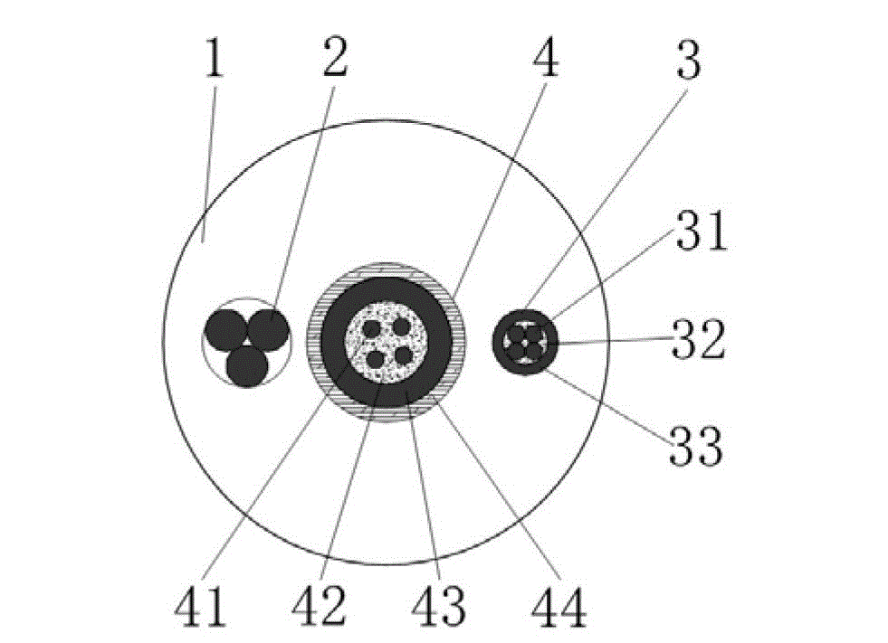 High-sensitivity wide-range stress-strain sensing optical cable and monitoring method thereof