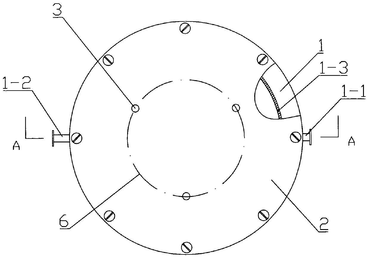 Measurement cavity for improving positively charged 218Po collection efficiency through multi-detector and method