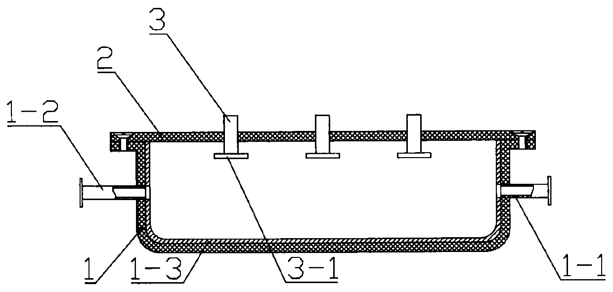 Measurement cavity for improving positively charged 218Po collection efficiency through multi-detector and method