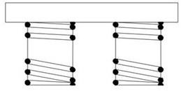 Metal bipolar plate gas expansion forming device and process based on pulse current assistance