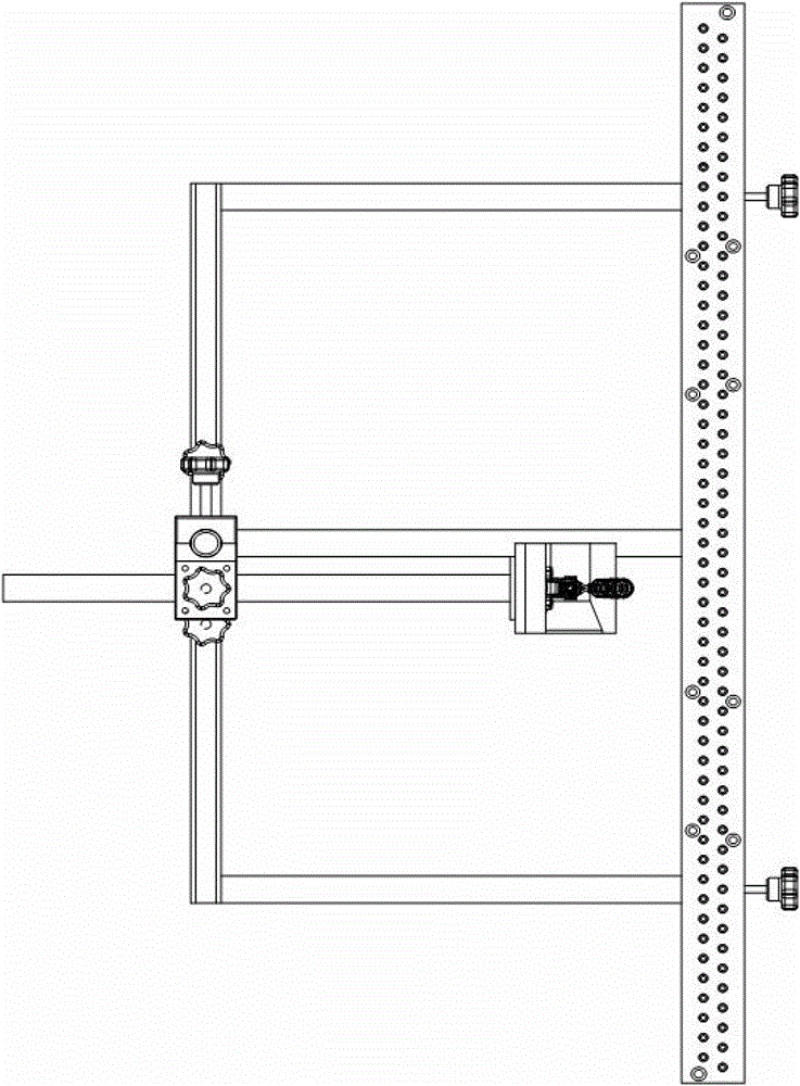 Correction equipment for liquid collecting pipe of air conditioning condenser