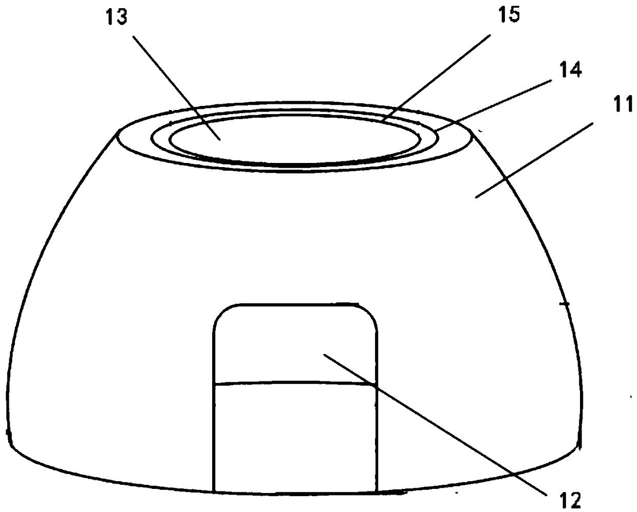 Light supplementing equipment for specimen micro-distance shooting