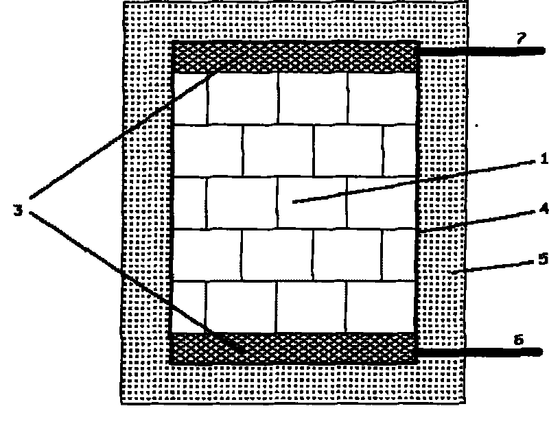 Solar energy heat storage device and preparation method thereof