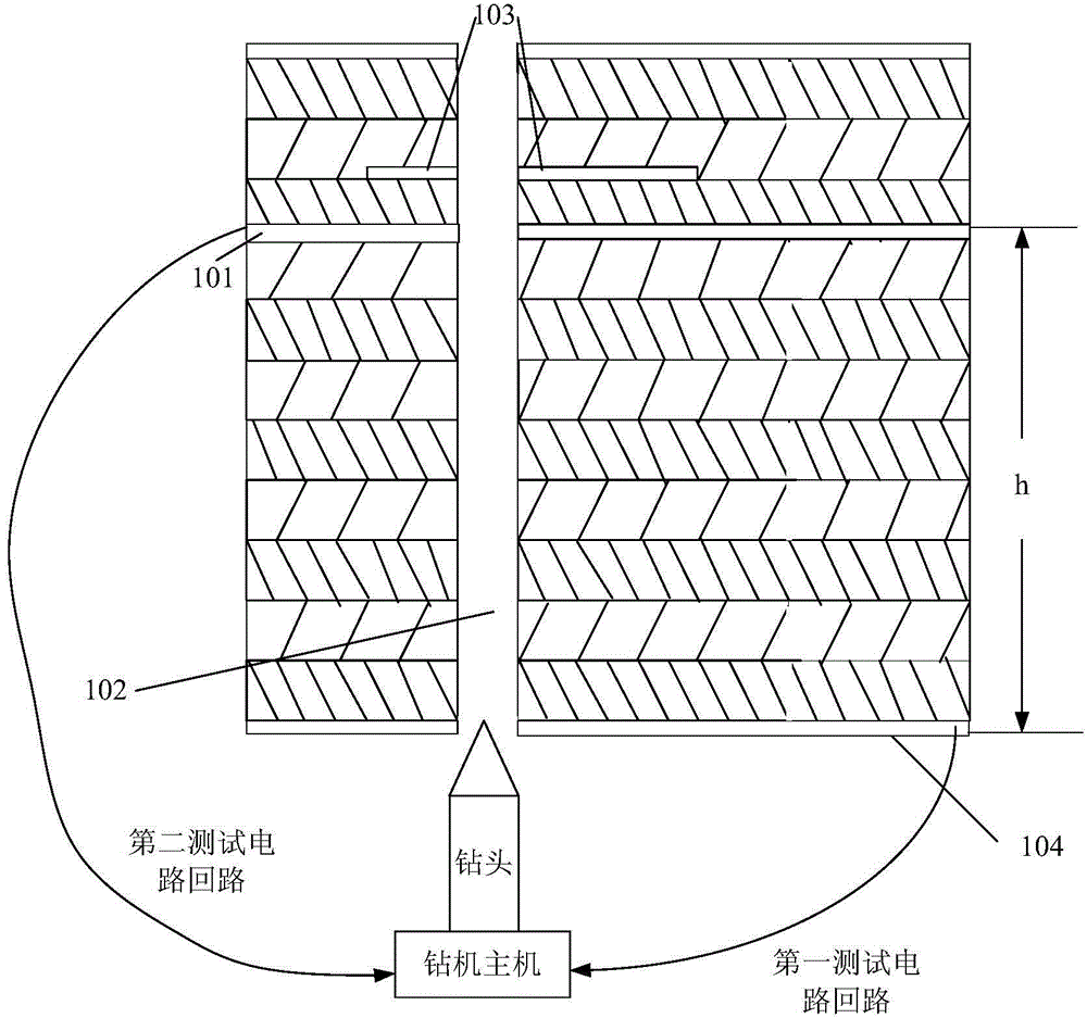 Drilling method and device for printed circuit board