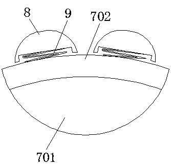 Crushing roller structure of filter cake dryer