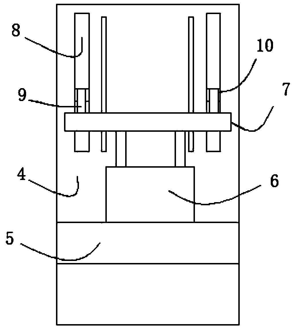 Chemical-fiber-fabric-pattern dyeing device