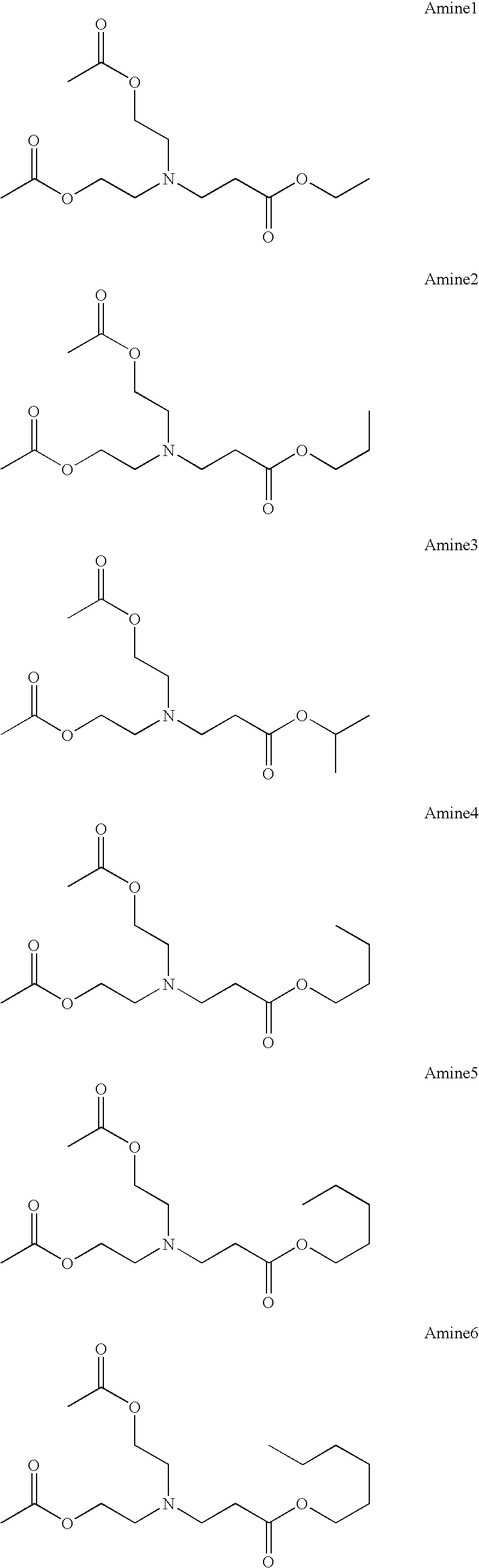 Novel Tertiary Amine Compounds Having An Ester Structure And Processes For Preparing The Same