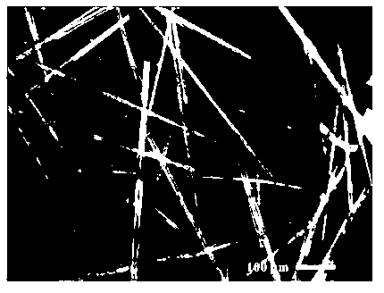 Method for preparing calcium sulfate whisker through recrystallization