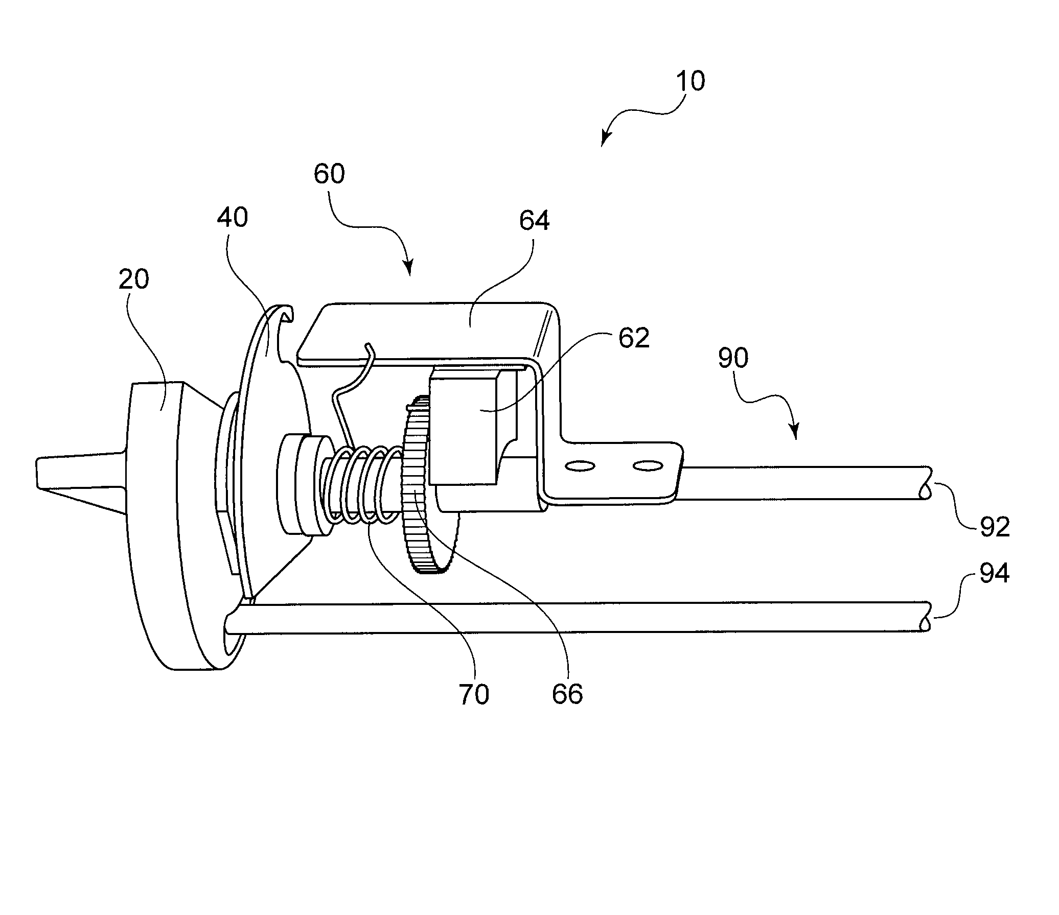 Theft deterrent system hook