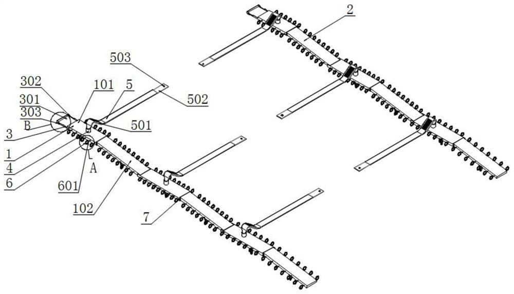 An ecologically integrated protective slope structure for water conservancy projects