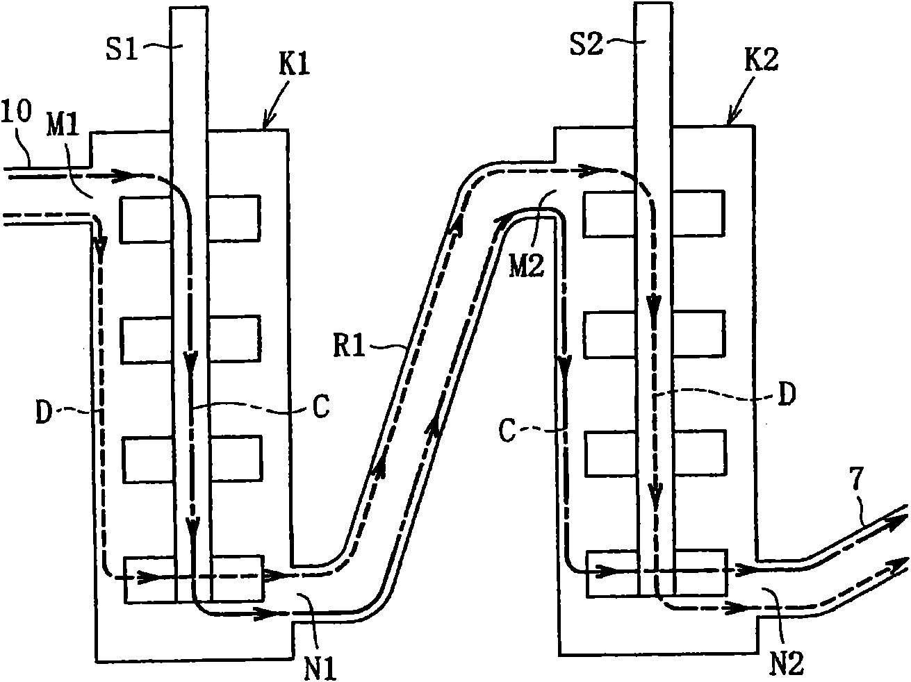 Molten glass supply apparatus and process for producing glass formed article